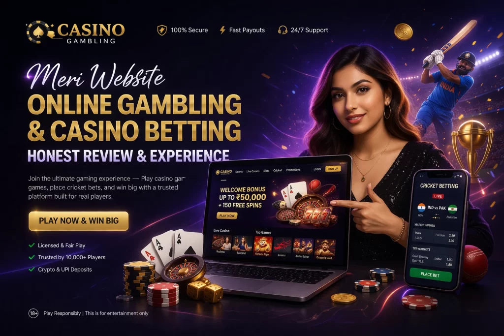 "Diamond Exchange casino and cricket betting review banner with female influencer, gaming interface, and live betting screen"