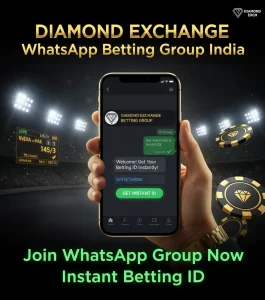 Join Diamond Exchange WhatsApp Group India and get instant betting ID online
